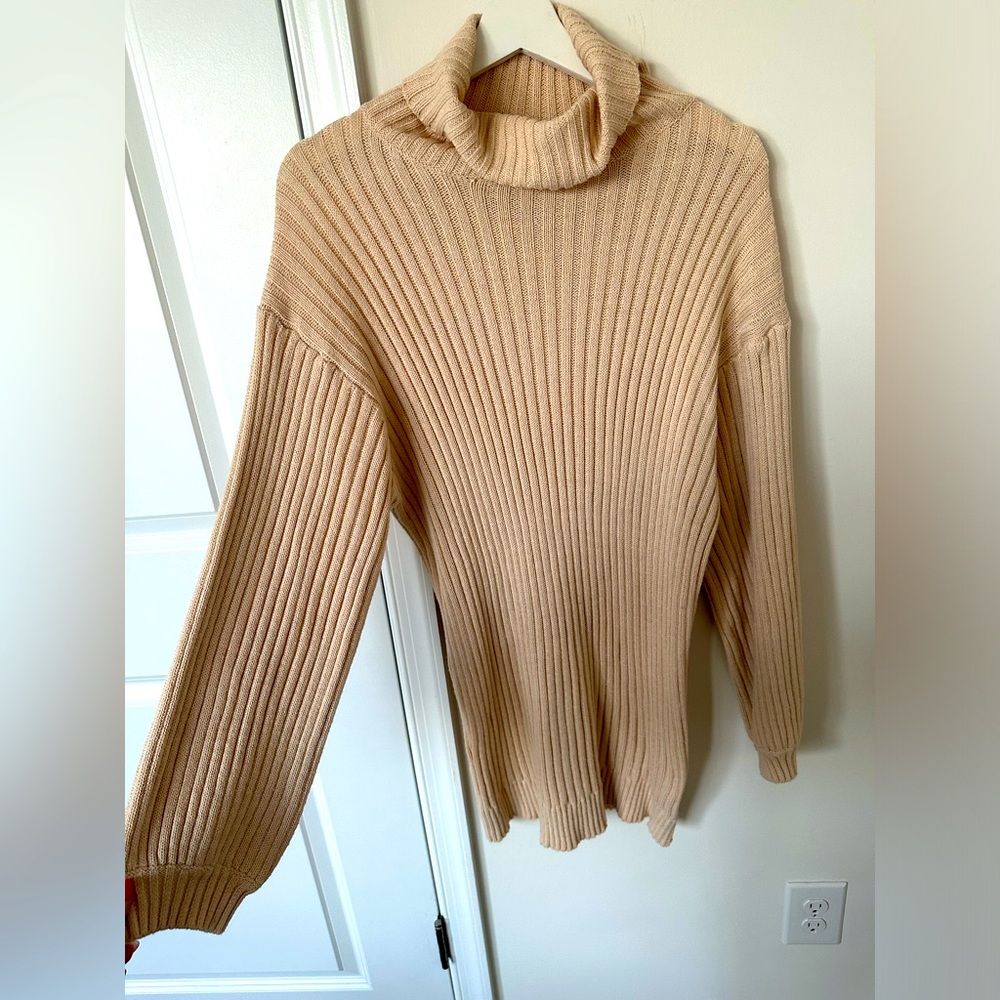 NWOT Mini Turtle Neck Sweater Dress